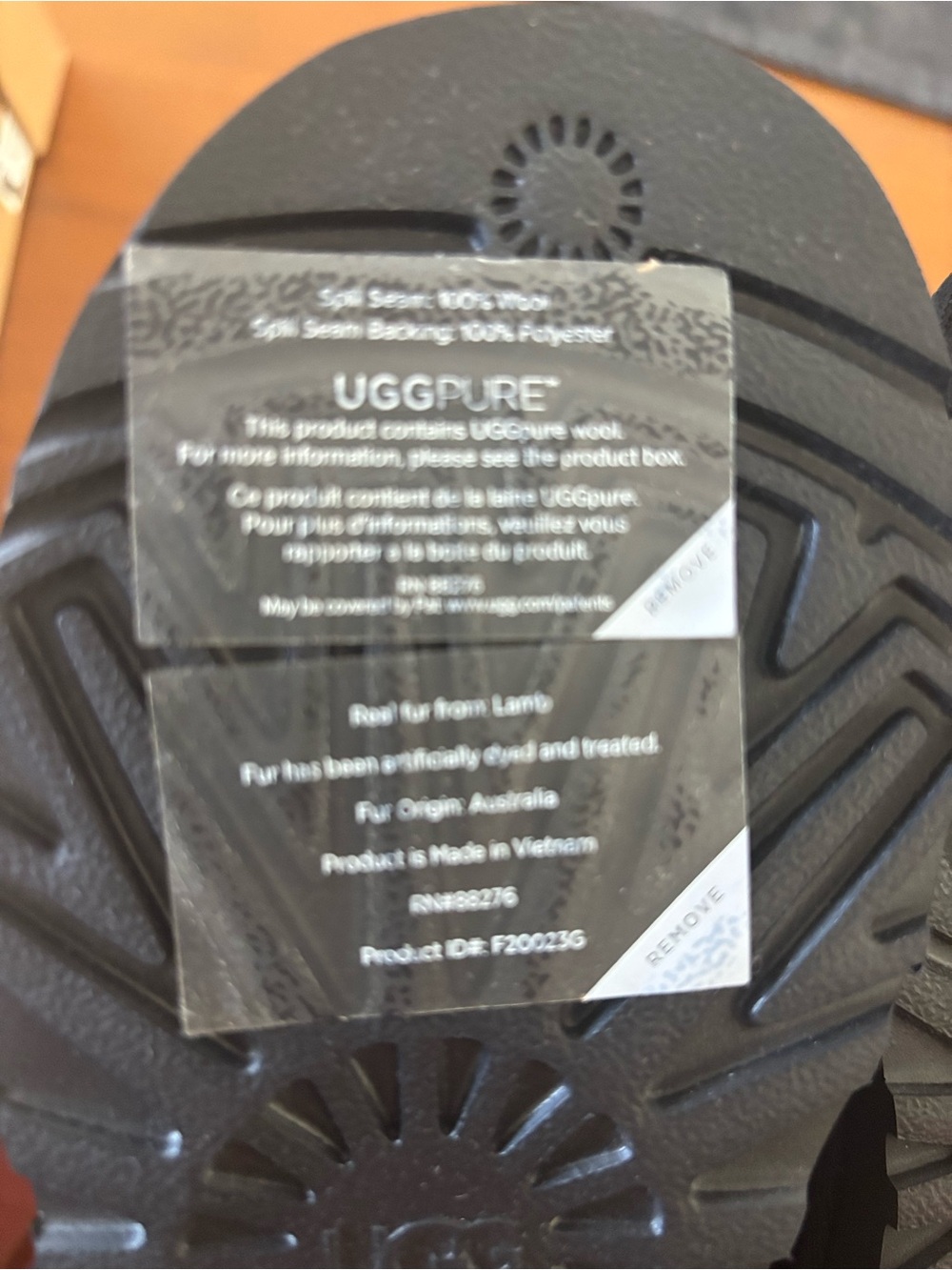 UGG and Telfar Tall Black Logo Crinkle Boots. NIB - Picture 6 of 9